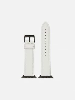 Votch Accessories Apple Watch Compatible Vegan Watch Strap | Off White & Space Grey