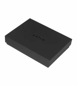 Votch Classic Essentials Apple Leather Vegan Card Pouch | Black