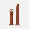 Votch Apple Watch Compatible Vegan Watch Strap | Brown & Rose Gold 2 Votch Apple Watch Compatible Vegan Watch Strap | Brown & Rose Gold