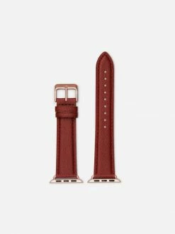 Votch Apple Watch Compatible Vegan Watch Strap | Red & Rose Gold