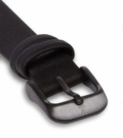 Votch Accessories Kindred Watch With Black Dial | Black Vegan Leather Strap