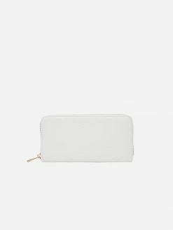 Votch Classic Essentials Apple Leather Vegan Purse | Light Grey Accessories