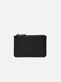 Votch Classic Essentials Apple Leather Vegan Card Pouch | Black
