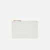 Votch Accessories Classic Essentials Apple Leather Vegan Card Pouch | Light Grey