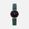 Votch Petite Watch With Gold & Black Dial | Juniper Vegan Leather Strap