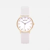 Votch Moment Watch With Gold & White Dial | Off-White Vegan Leather Strap Accessories