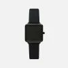 Votch Accessories Kindred Watch With Black Dial | Black Vegan Leather Strap