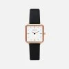 Votch Kindred Watch With Rose Gold & White Dial | Black Vegan Leather Strap Accessories