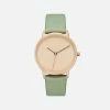 Votch Lyka Watch With Rose Gold & Taupe Dial | Sage Vegan Leather Strap Accessories