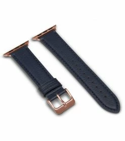 Votch Apple Watch Compatible Vegan Watch Strap | Navy & Rose Gold Accessories