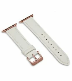 Votch Apple Watch Compatible Vegan Watch Strap | Off White & Rose Gold Accessories