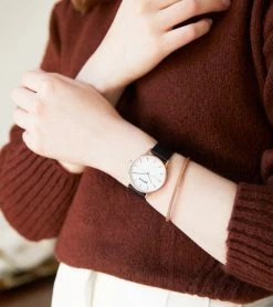 Votch Ilse Collection 316L Stainless Steel Rose Gold Bangle 10 Votch Ilse Collection 316L Stainless Steel Rose Gold Bangle