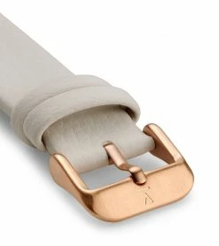Votch Lyka Watch With Rose Gold & Taupe Dial | Cloudy Grey Vegan Leather Strap