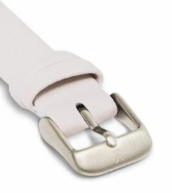 Votch Kindred Watch With Silver & White Dial | Light Grey Vegan Leather Strap Accessories