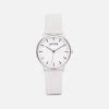 Votch Moment Watch With Silver & White Dial | Off-White Vegan Leather Strap Accessories