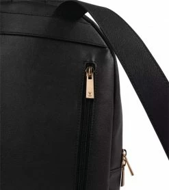 Votch Bags The Give Apple Leather Vegan Backpack | Black