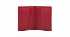 Watson & Wolfe Vegan Leather RFID Protective Bifold Card Holder | Red Bark Accessories