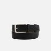 Watson & Wolfe Coleman Classic Vegan Leather Belt | Black