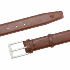 Watson & Wolfe Accessories Miller Classic Vegan Leather Belt | Oakbark
