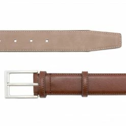 Watson & Wolfe Accessories Miller Classic Vegan Leather Belt | Oakbark