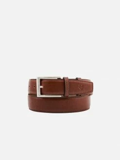 Watson & Wolfe Accessories Miller Classic Vegan Leather Belt | Oakbark