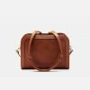 Watson & Wolfe The Wilton Vegan Leather Crossbody Bag | Rust & Emerald Bags