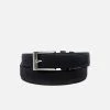 Watson & Wolfe Three-Piece Construction Cork Vegan Belt | Black