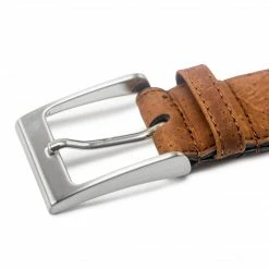 Watson & Wolfe Three-Piece Construction Cork Vegan Belt | Brown Accessories 10 Watson & Wolfe Three-Piece Construction Cork Vegan Belt | Brown Accessories