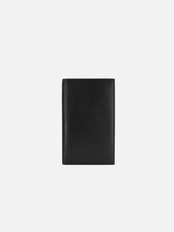 Watson & Wolfe Vegan Leather Passport Holder | Black