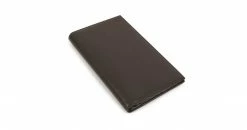 Watson & Wolfe Vegan Leather Passport Holder | Brown