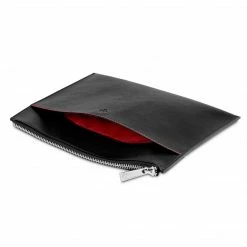 Watson & Wolfe Vegan Leather Pouch & E-Reader Case | Black Crossbody Bags