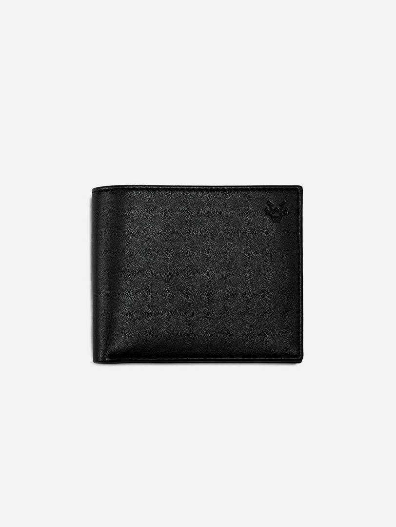Watson & Wolfe Vegan Leather RFID Protective Wallet With Coin Pocket | Black & Cobalt Blue Accessories 3 Watson & Wolfe Vegan Leather RFID Protective Wallet With Coin Pocket | Black & Cobalt Blue Accessories