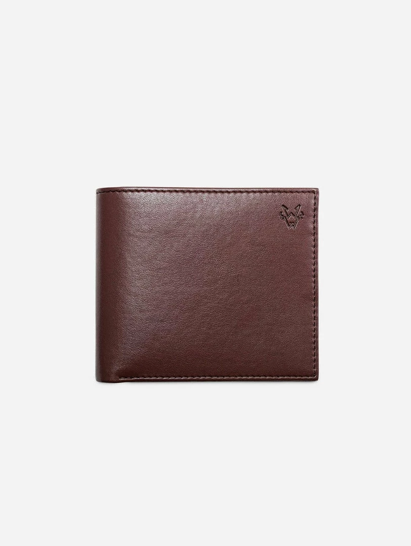 Watson & Wolfe Vegan Leather RFID Protective Wallet With Coin Pocket | Chestnut Brown & Cobalt Blue Accessories 3 Watson & Wolfe Vegan Leather RFID Protective Wallet With Coin Pocket | Chestnut Brown & Cobalt Blue Accessories