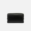 Watson & Wolfe Vegan Leather Washbag | Black