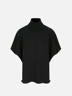 Will's Clothing Women's Recycled Knit Poncho | Multiple Colours