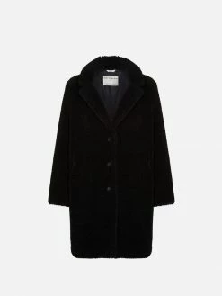 Will's Women's Recycled Teddy Vegan Coat | Multiple Colours