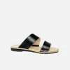 Will's Women's Vegan Leather Two Strap Sandals | Multiple Colours Shoes 2 Will's Women's Vegan Leather Two Strap Sandals | Multiple Colours Shoes