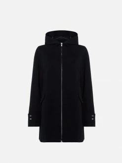 Will's Clothing Women's Vegan Wool Hooded Coat | Multiple Colours