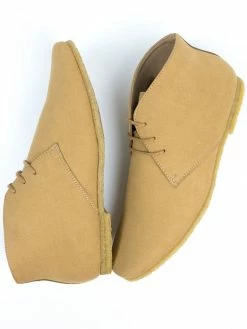 Will's Men's Crepe Sole Vegan Suede Desert Boots | Multiple Colours Shoes