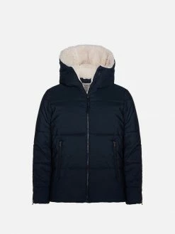 Will's Women's Recycled Vegan Shearling Puffer Jacket | Multiple Colours Clothing