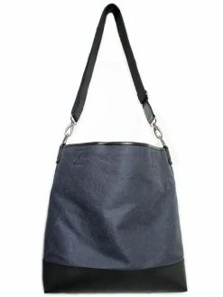 Will's Large Vegan Tote Bag | Dark Blue