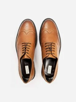 Will's Men's Continental Vegan Leather Brogues | Multiple Colours