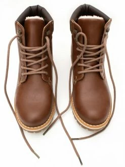 Will's Men's Insulated Vegan Leather Dock Boots | Multiple Colours Shoes