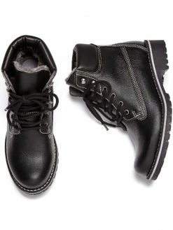 Will's Men's Insulated Vegan Leather Dock Boots | Multiple Colours Shoes