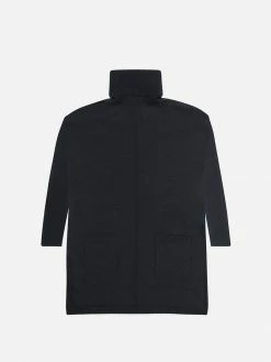 Will's Clothing Women's Recycled Cotton & Tencel™ Cowl Neck Tunic | Black