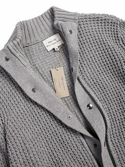 Will's Clothing Men's Recycled Cotton Waffle Cardigan | Multiple Colours