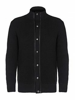 Will's Clothing Men's Recycled Cotton Waffle Cardigan | Multiple Colours