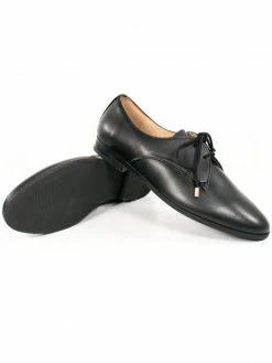 Will's Women's Smart Vegan Leather Derbys | Black