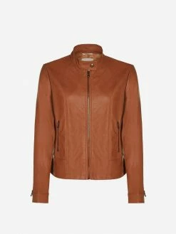Will's Women's Vegan Leather Racer Jacket | Multiple Colours Clothing