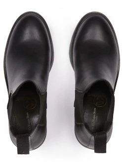 Will's Women's Vegan Leather Track Sole Boots | Black